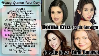 Roselle Nava Carol Banawa Tootsie Guevara Rachel Alejandro OPM Tagalog Love Songs 2024 [upl. by Olrac529]