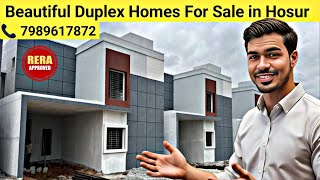 🏡 SGIR Vatika Villas 3 Bhk Duplex Villas For Sale in Hosur  3 Bhk homes  Hosur  Luxury Homes [upl. by Ener]