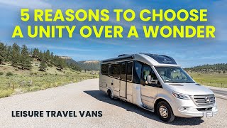 5 Reasons to Buy a Unity over a Wonder  Leisure Travel Vans [upl. by Behm]