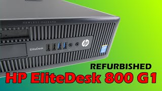 HP EliteDesk 800 G1 SFF Preview A class Refurbished [upl. by Ilyah]