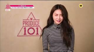 Engsub Produce 101 ep2 CHUNG HA cut [upl. by Lyn]