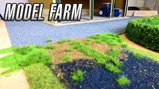 Hedges and Grass Field Model Farm Build 4 [upl. by Jennee]