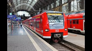 DB SBahn Rhein Main 425 0312 als S7 in Frankfurt am Main Hbf [upl. by Thorlay]