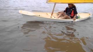 MacGregor Sailing Canoe on Lake Wivenhoe [upl. by Idet]