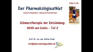 Schmerztherapie der Entzündung NSAR und Coxibe  Teil 2 [upl. by Elockcin]