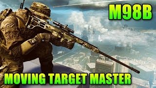 Sniper Sunday M98B Best Rifle For Moving Targets Battlefield 4 GameplayCommentary [upl. by Mitman613]