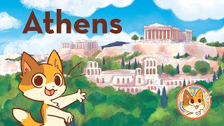 Explore Athens Greece with KeeKee  KeeKees Fun Facts Educational Videos for Kids [upl. by Giulio]