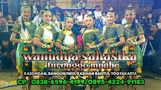 WANUDYA SAHASIKA ft TURONGGO MUDHO  babak putri  Kasongan Bangunjiwo kasihan bantul [upl. by Einalam181]