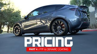 How much does Paint Protection Film and Ceramic Coating cost [upl. by Gifferd871]