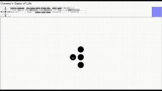 解放軍コンウェイのライフゲームの実況 グライダー銃を作ってみた LPer Lets Play Conways Game of Life and make glider gun [upl. by Dinesh]