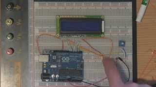 Arduino LCD Tutorial Liquid Crystal Displays [upl. by Velasco883]