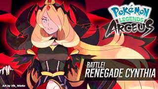 Battle RENEGADE CYNTHIA ► Pokémon Legends Arceus [upl. by Ruby713]