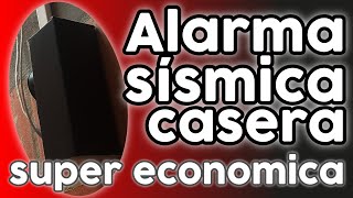 hacer una alarma sísmica casera paso a paso segunda parte 2023 [upl. by Klos7]