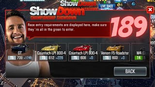 CSR 2  Championship Showdown Season 189  Fastest Cars [upl. by Damicke689]