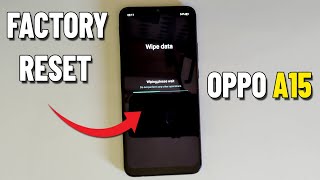 Oppo A15 Hard Reset  How To Factory reset oppo a15 cph2185  Erase amp Wipe All Data 🔄✔️ [upl. by Colwell283]