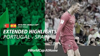 Portugal 33 Spain  Extended Highlights  2018 FIFA World Cup [upl. by Bianka]