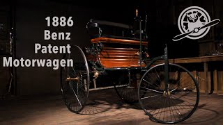 1886 Benz Patent Motorwagen at the Owls Head Transportation Museum [upl. by Ahsatal]