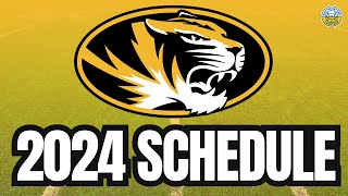 2024 Missouri Football Schedule Preview GAMEBYGAME ANALYSIS [upl. by Ylro]