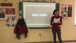 FCCLA Fashion Design  Westby [upl. by Ecarret323]