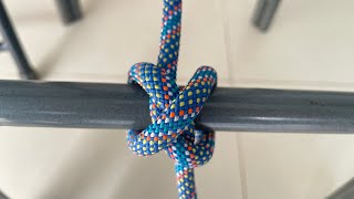 How To Tie Clove Hitch Rope End Knot So Easy knotskill howto clove knotrope [upl. by Alioz292]