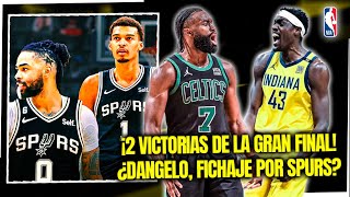 ¡¡BOSTON CELTICS A 2 VICTORIAS DE LA FINAL DE LA NBA ¿¡DANGELO RUSSELL CON WEMBANYAMA [upl. by Delmore]