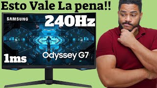 Samsung Odyssey G7 32quot Reseña y lo que debes saber antes de comprar [upl. by Nhtanhoj]