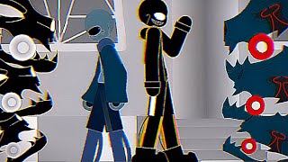 VHS Sans Vs Wiki Sans Trailer  StickNodes [upl. by Noneek]