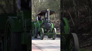 Convertable Traction Engine at Beamish Museum [upl. by Agnew]