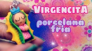 Virgencita Plis PORCELANA FRIA💟 facil principiantesRemakeDistroller [upl. by Anigal]