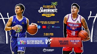 All Star Bacolod Ballers BingoPlus vs San Juan Knights  Full Game Highlights  March 23 2022 [upl. by Somar712]