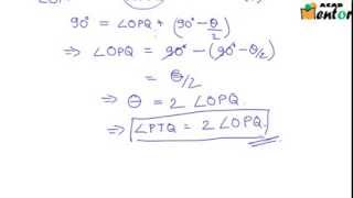 Tangent Properties of Circle Theorems Proving । Tangent Theorems Proof । ICSE Class 10 CBSE Class10 [upl. by Ylrebmik]