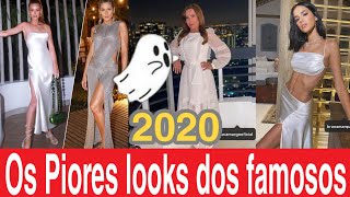 O Que aconteceu com os looks dos famosos no Réveillon 2020😱 [upl. by Oilalue207]