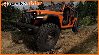 BEAMNGDRIVE MP  1ST PERSON CHALLENGE IN JEEP WRANGLER OFFROAD EDITION [upl. by Timms46]