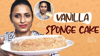 Vanilla Sponge Cake Recipe For Beginners [upl. by Elke748]