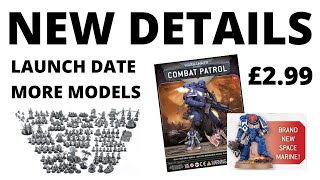 Warhammer 40K Combat Patrol Magazine New Details  Launch Date Price for First Issues More Models [upl. by Anom589]