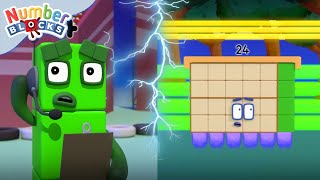 Code Breaker 🤯  Codes and sequences  Full Episodes  123 Learn to Count  Numberblocks [upl. by Nodab520]