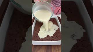 Easy Chocolate Tres Leches recipe dessertrecipies cakerecipe [upl. by Yseulta]