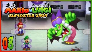 Mario amp Luigi Superstar Saga 3DS Part 8  CACKLETTA BOSS BATTLE Gameplay Walkthrough [upl. by Lynnell914]