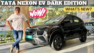 2024 Tata Nexon EV Dark Edition Walkaround  Top Model Empowered Plus LR Dark Version [upl. by Ahsita110]