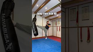 Jump front kick KO TUTORIAL [upl. by Laikeze]