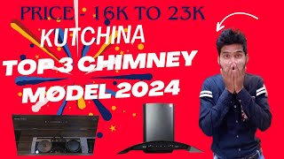 kutchina top 3 best chimney model in india 2024  Top 3 Best Kutchina chimney model 2024 [upl. by Ahsienek]