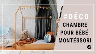 Aménager une chambre dinspiration Montessori  baby room Tour [upl. by Inglebert]