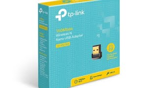 TPLink tlwn725n unboxing فتح صندوق [upl. by Kilian]