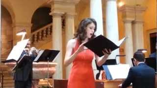 Scarlatti  Su le sponde del Tebro Soprano Nola Richardson and Andrew Balio Trumpet [upl. by Raseac957]