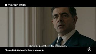 Maigret întinde o capcană cu Rowan Atkinson la TVR1 [upl. by Allegna]