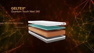 GELTEX® Quantum Touch Next 240 Schaum [upl. by Rekab]