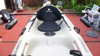 DIY  Homemade Kayak Stabilizers Outriggers  Pontoons  part  2  HD  17 [upl. by Lilla]