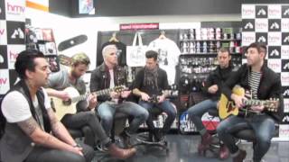 Rooftops acoustic  Lostprophets HMV Signing Session Cardiff 010412 [upl. by Gnat]