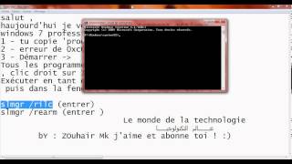 activer windows 7 professionnel 32 bits et probleme 0xc004f063 [upl. by Acinoreb363]