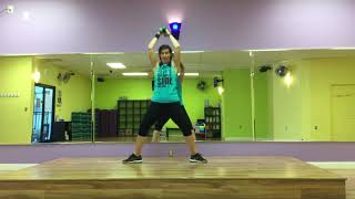 Zumba Toning El Ventilador Latin [upl. by Attenal]